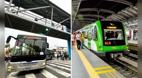 Este será el horario del Metropolitano, Metro de Lima, Aerodirecto y corredores este feriado 23 de julio