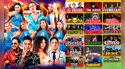 Conciertos en Lima 2026: entradas, fecha y lugar para Big Boy, Leslie Shaw, César Vega y estrellas de ‘Yo soy’ este fin de semana