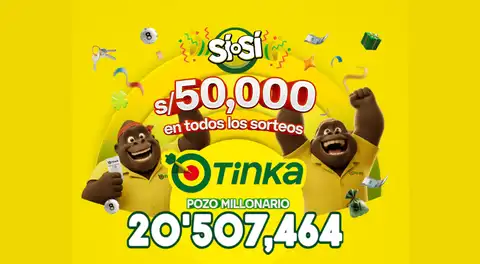 Resultados de La Tinka del miércoles 22 de julio: consulta los números ganadores, premios del Pozo Millonario, boliyapa, S/50.000 y más