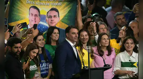 Partido Liberal presenta a Flavio Bolsonaro como candidato oficial a la presidencia de Brasil pese a las encuestas
