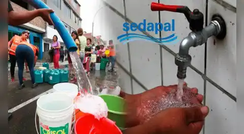 Corte de agua este 27 de julio en Lima: Sedapal anuncia las zonas afectadas y el horario de la suspensión