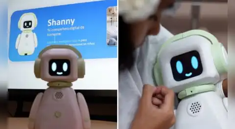 Así es 'Shany', el robot con IA que busca aliviar la ansiedad de niños hospitalizados en EsSalud