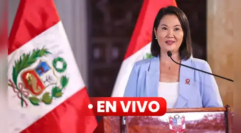 Mensaje a la nación EN VIVO: sigue el primer discurso presidencial de Keiko Fujimori minuto a minuto hoy