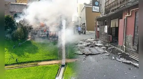 Terremoto de magnitud 7,1 sacude Japón: colapsan edificios, decenas de heridos y varios quedan atrapados bajo centro comercial