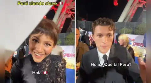 Tom Holland y Zendaya envían emotivo saludo a los peruanos antes del estreno de ‘Spider-Man: Un Nuevo Día’: “¡¿Qué tal, Perú?!”