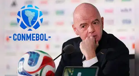 Conmebol se pronuncia fuerte sobre polémico proyecto de Infantino en FIFA: "Primero está el fútbol"