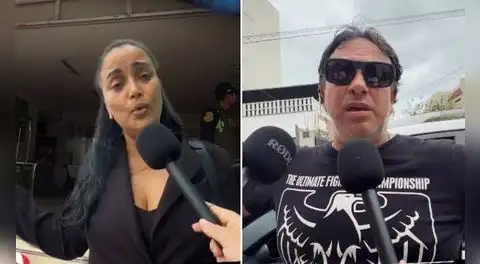 Mariella Zanetti aparece en comisaría con Farid Ode para denunciar presunto acoso y agresiones contra su hija: "Ella llamó llorando"