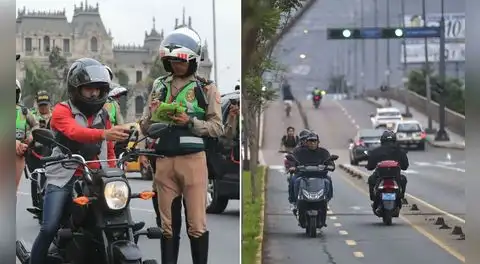 Desde hoy la PNP multará con S/550 a conductores de motos eléctricas por invadir ciclovías