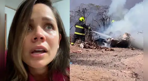 Andrea San Martín conmueve al confirmar trágica pérdida en caída de avioneta en Nasca: "Hasta ahora no puedo creer"