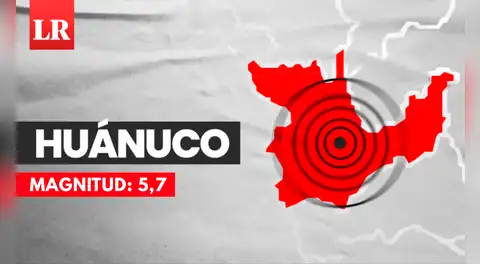 Temblor en Huánuco: sismo de magnitud 5,7 remeció Leoncio Prado esta noche, según el IGP