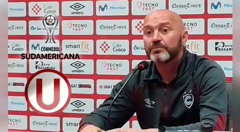 Asistente de Cienciano tras ganarle a Universitario: "Pasamos por arriba al campeón de la Sudamericana y hoy al tricampeón de Perú"