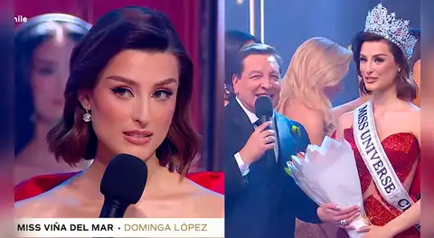 ¡Devoró! Modelo chilena Dominga López impacta con potente respuesta sobre nueva ley de aborto y se corona Miss Universo Chile 2026