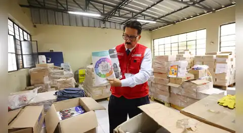 DRELM alerta sobre abandono de miles de materiales educativos en sedes de UGEL de Lima Metropolitana