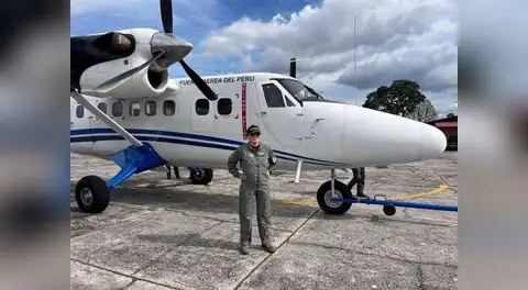 La Dama del Cielo: Génesis Díaz, la primera mujer piloto de seguridad del DHC-6 Serie 400