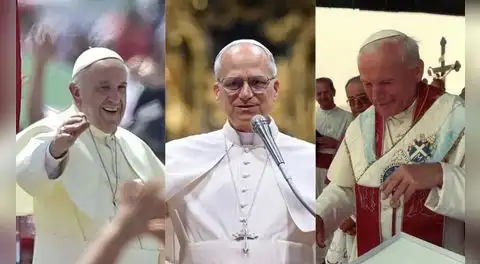 León XIV hará historia como el tercer papa que visita el Perú: así fueron los viajes de Juan Pablo II y Francisco