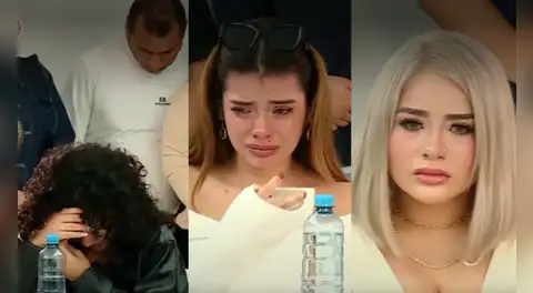 Cantantes de La Bella Luz rompen en llanto tras ataques recibidos por denuncia de Naldy Saldaña: “Paren, por favor”