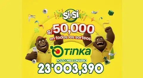 ¿Reventó? Resultados de La Tinka del domingo 9 de agosto: números ganadores, Pozo Millonario, boliyapa, S/50.000 y más