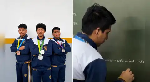 ¡Orgullo peruano! Alumnos peruanos ganan medallas de plata y bronce en olimpiadas internacionales de matemática