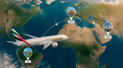 Una buena noticia para Sudamérica: aerolínea estaría a pocos pasos de conectar Dubái con Perú con una nueva ruta vía Milán