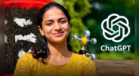 La joven de 18 años que sorprendió al usar ChatGPT para lograr un invento impresionante contra los microplásticos: ganó más de US$12.000 por su creación