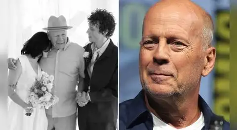 ¡Emotivo regreso! Bruce Willis reaparece en boda de su hija con Demi Moore, Tallulah Willis, mientras lucha contra la demencia frontotemporal