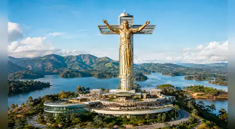 Colombia construye la estatua de Cristo más grande del mundo: medirá 86 metros y tendrá un centro comercial único en Latinoamérica