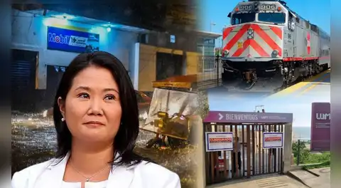 Gobierno de Keiko Fujimori en contradicciones: presidenta y ministros fragmentados por el LUM, trenes y El Niño