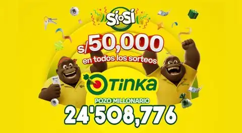 Resultados de La Tinka del miércoles 19 de agosto de 2026: números ganadores, Sí o Sí, Boliyapa y nuevo pozo