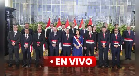 Luis Galarreta EN VIVO: Gabinete de ministros llega al Congreso para exponer plan de trabajo