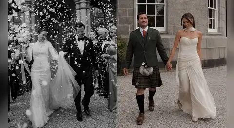 Influencer Carolina Braedt celebra boda de ensueño en un castillo de Escocia con el empresario Javier Millership