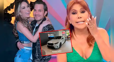 Magaly Medina defiende a Silvia Cornejo tras verla celebrar sola su baby shower y critica a Jean Paul Gabuteau por llamar “nuevo bebé” a su camioneta