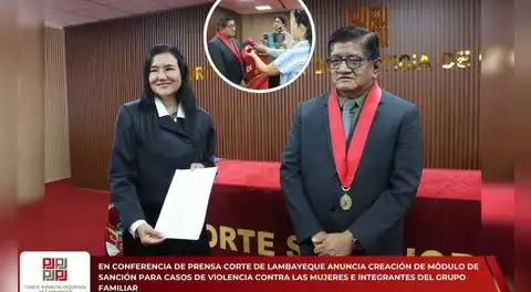Corte de Lambayeque anuncia creación de Módulo de Sanción para casos de violencia