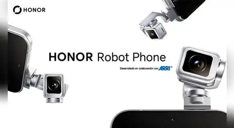 HONOR Robot Phone: así es el primer smartphone con gimbal integrado