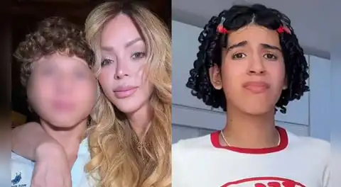 Valentino llama "suegra" a Sheyla Rojas al ver video junto a Antoñito y la influencer tiene impensada reacción