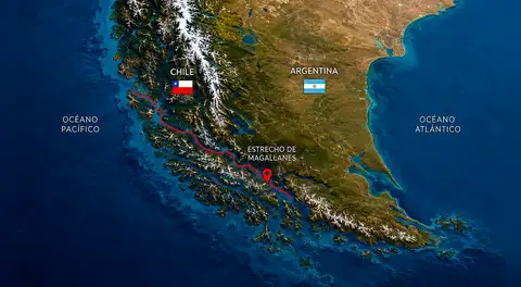 El paso bioceánico clave ante la crisis del Canal de Panamá que tensiona a Chile y Argentina: ¿a quién pertenece el estrecho de Magallanes?