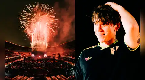 Paulo Londra se emociona hasta las lágrimas al ver su primer estadio lleno: argentino recibió ovaciones y aplausos en Perú