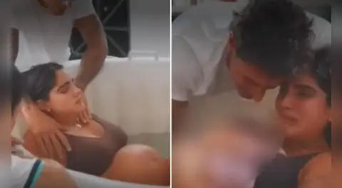 Revelan inédito video del nacimiento del hijo de Hugo García e Isabella Ladera: “Nunca voy a olvidar lo que vivimos”