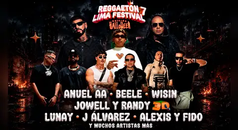 Reggaetón Lima Festival 7 con Anuel AA y Beéle: fecha, entradas, precios y dónde será