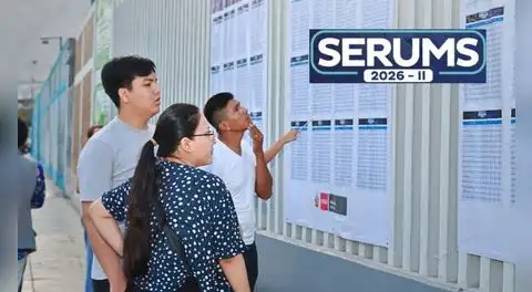 Serums 2026-II: link oficial para consultar la lista de postulantes aptos y observados del Minsa