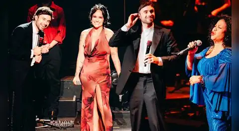 Cantante Adrián Bello logró lleno total en su concierto en el Gran Teatro Nacional: Daniela Darcourt y Eva Ayllón presentes en el escenario