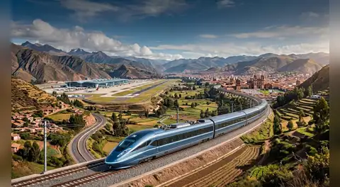 El tren eléctrico que conectará el aeropuerto de Chinchero con Cusco en 20 minutos: tendrá 3 estaciones, costaría US$1,146.6 millones y funcionaría en 2034