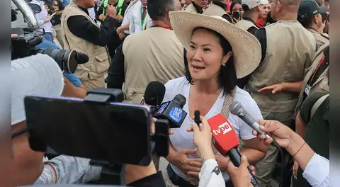 Keiko Fujimori condiciona al Congreso: sin facultades no podremos combatir el crimen