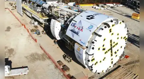 Esta gigantesca máquina se abrirá paso por los Andes para construir dos túneles de 14 kilómetros: el proyecto desafía una compleja zona geológica a 3.600 metros