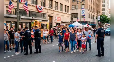 ¿Piensas salir por el feriado largo en EE.UU.? Recomendaciones para inmigrantes si te encuentras con el ICE o la policía