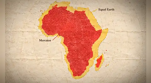 África ya no se verá tan pequeña: este es el nuevo mapa aprobado por la ONU para mostrar su tamaño real y dejar atrás a Mercator