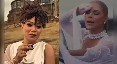 Ana Lucía Urbina de Corazón Serrano se emociona al grabar junto a su ídola Olga Tañón: “¡Quiero llorar! Los sueños sí se cumplen”