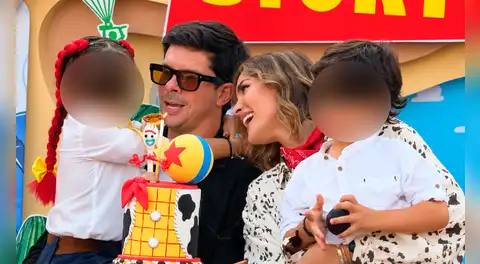 Mario Hart y Korina Rivadeneira reaparecen juntos tras fuertes acusaciones en el cumpleaños de su hija