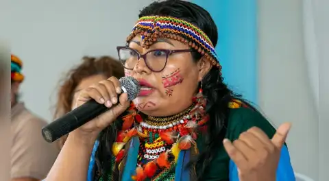 Olivia Bisa: senadora alerta nuevo atentado contra defensora indígena de la Nación Chapra en Loreto