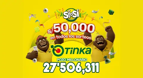 Resultados de La Tinka del miércoles 9 septiembre: números ganadores, premios del Pozo Millonario, boliyapa, S/50.000 y más