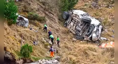 Identifican a 7 víctimas de tragedia en vía Cerro de Pasco - Oxapampa: auto se despistó y cayó por pendiente